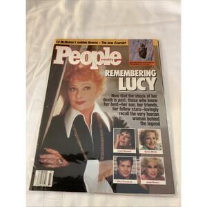 People Magazine - Remembering Lucy August 1989